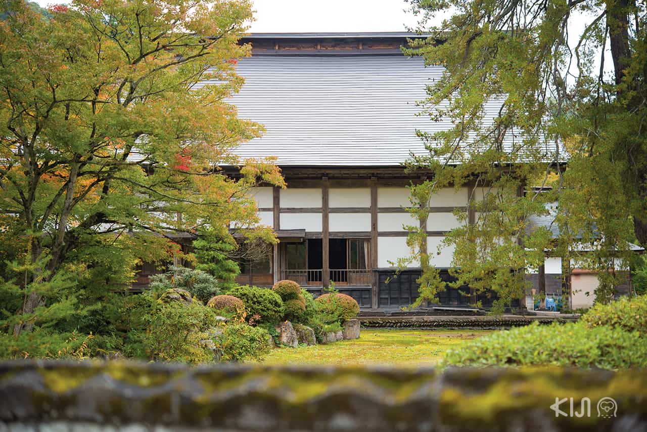 บรรยากาศภายในวัด Fukuman Kokuzo Bosatsu Enzoji