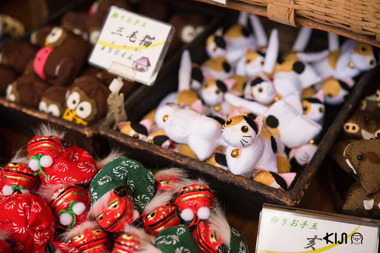 ของที่ระลึกที่ Ouchi Juku ไอสึวากามัตสึ (Aizu-Wakamatsu)