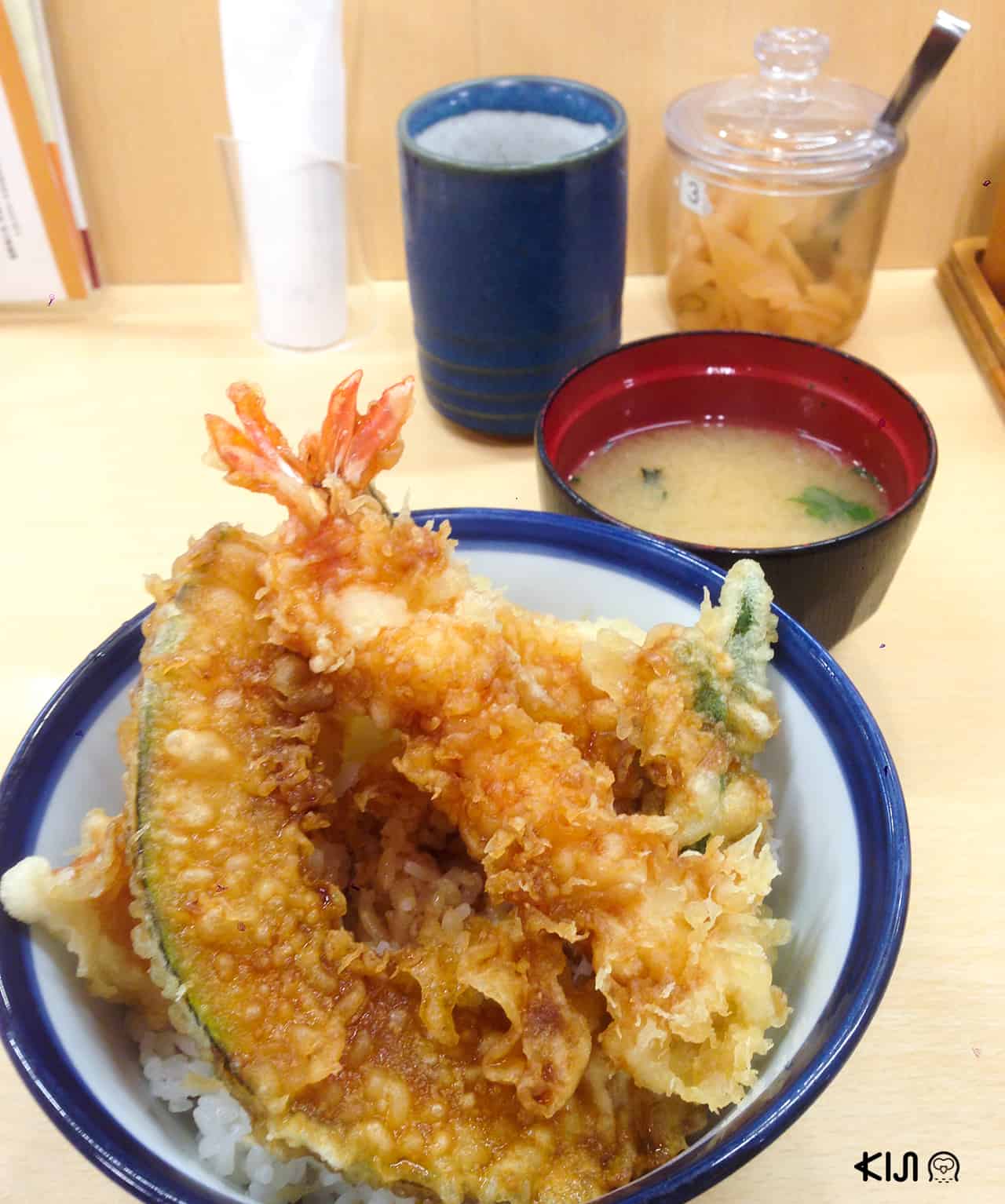 ฟาสต์ฟู้ดญี่ปุ่น : ข้าวหน้าเทมปุระ ร้าน Tenya