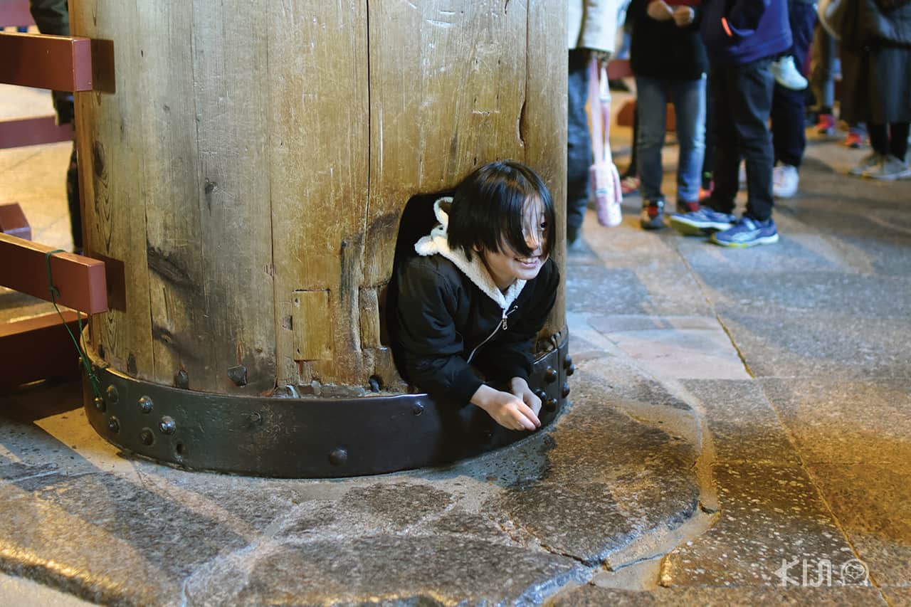 เสาไม้ที่วัดโทไดจิ (Todaiji Temple)