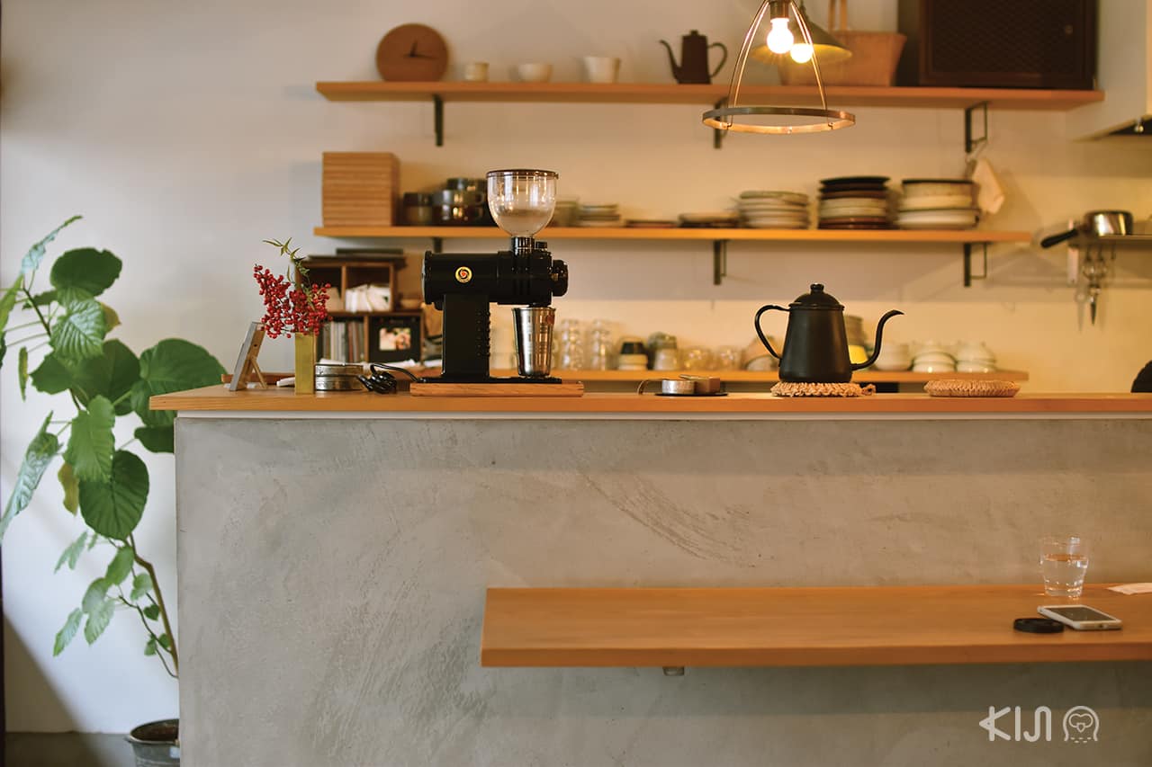 บรรยากาศภายในคาเฟ่ Minamo