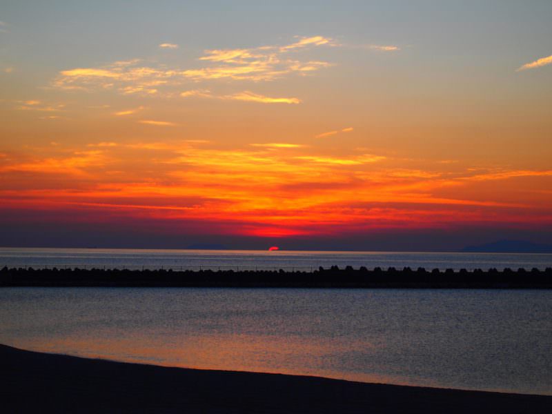 Futami seaside park in Ehima