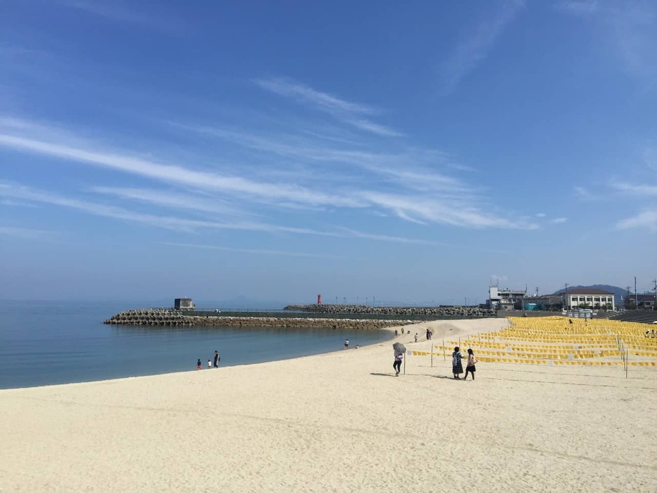 ฟุทามิ ซีไซด์ พาร์ค (Futami seaside park) จ. เอฮิเมะ (ehime)