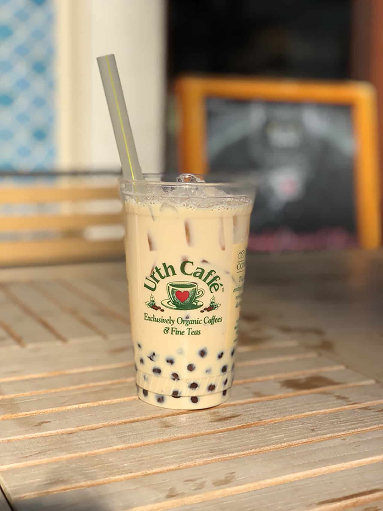 Urth Caffe, Tokyo, Milk Tea, ชานมไข่มุก