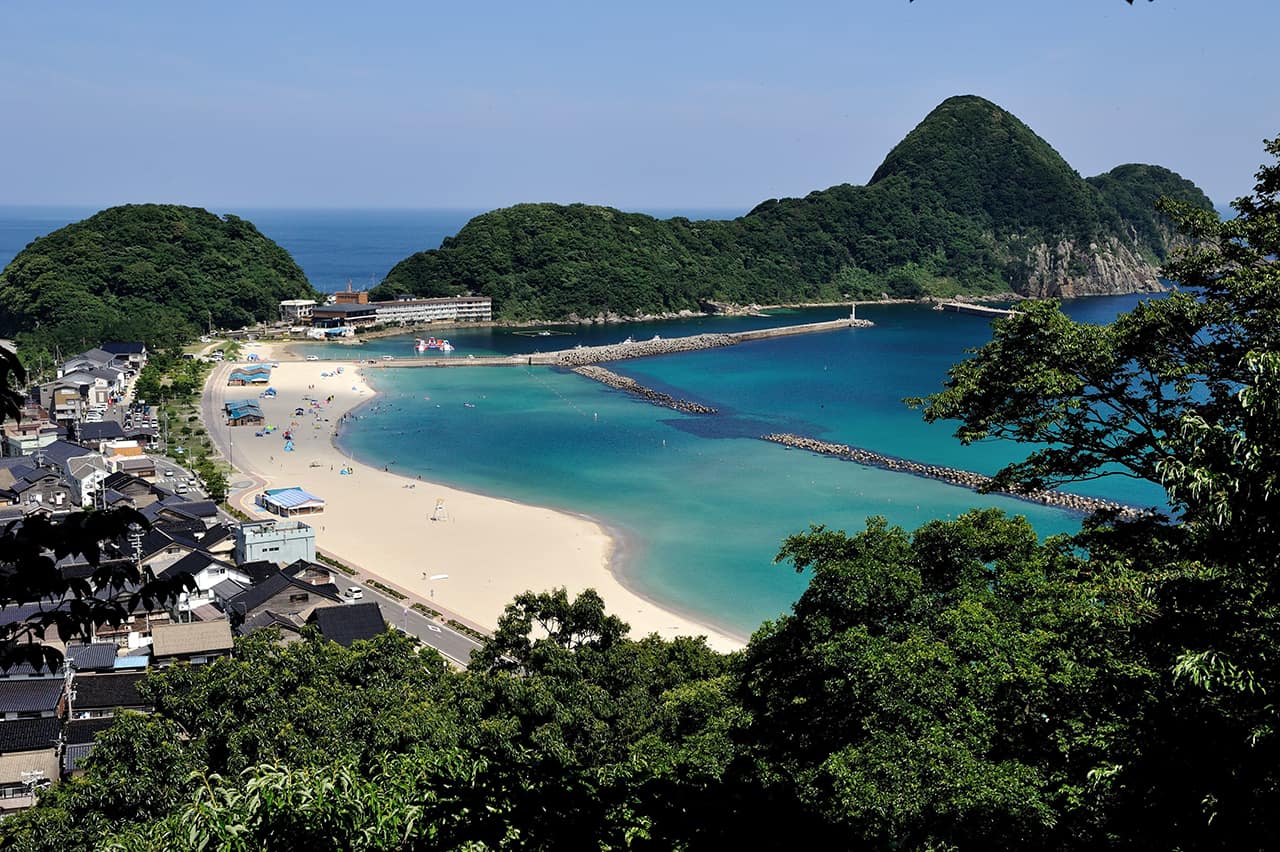 Takeno Beach in Hyogo