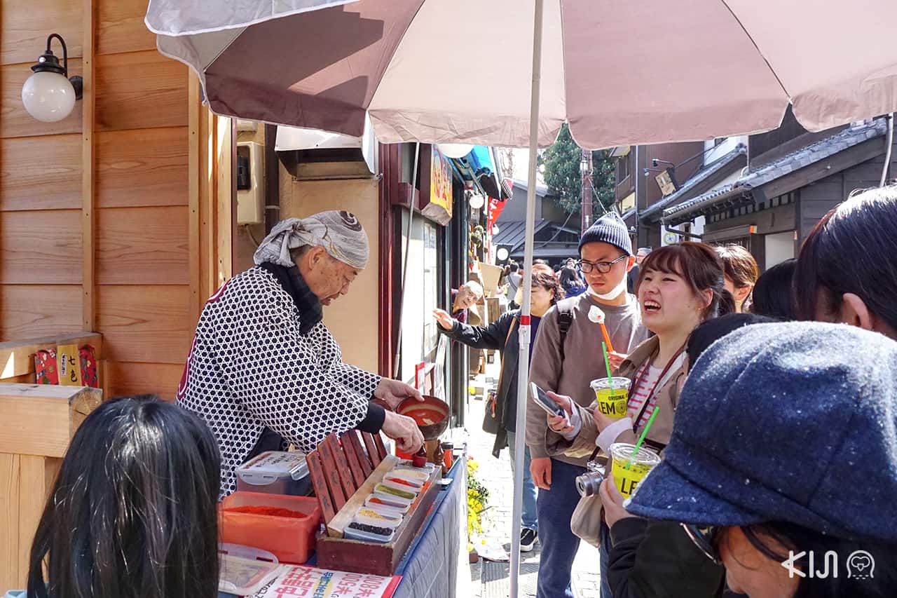 ร้านขายขนม และร้านรวงต่างๆ ที่ Kashiya Yokochō คาวาเอโกะ