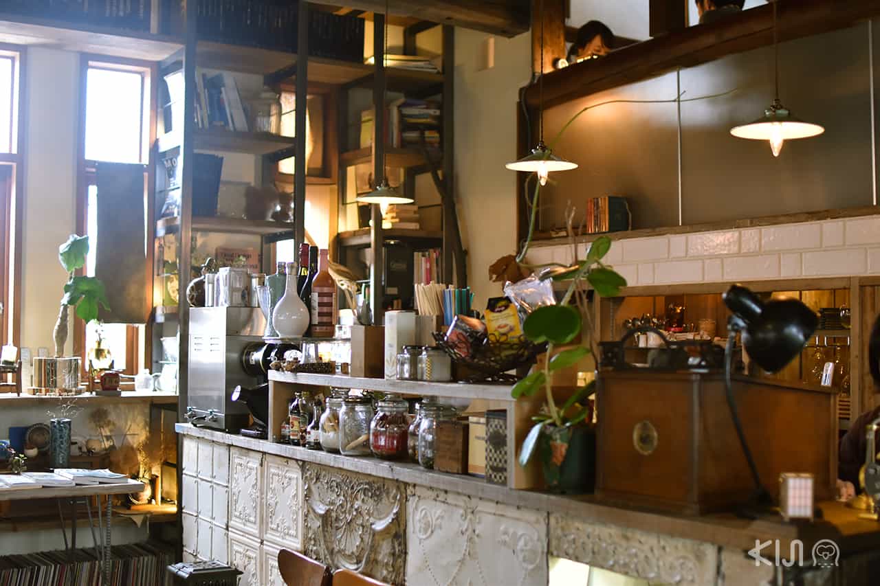 การตกแต่งภายในคาเฟ่ Café Hackberry