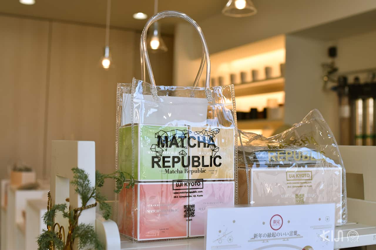 แพคเกจจิ้งของร้าน Matcha Republic