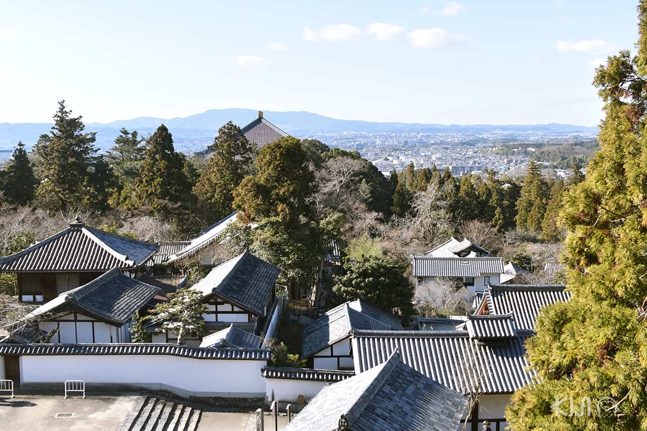 วิวที่มองลงมาจาก วัดนิกัทสึโด (Nigatsu-do Temple)