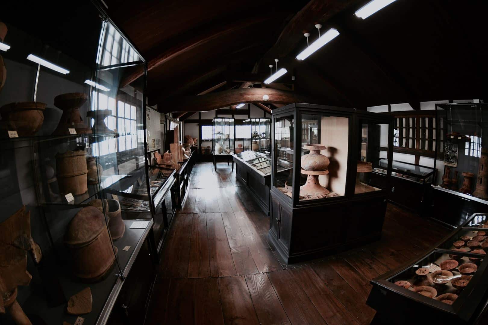 บรรยากาศภายในพิพิธภัณฑ์ทางโบราณคดีคุราชิกิ (Kurashiki Archaeological Museum)