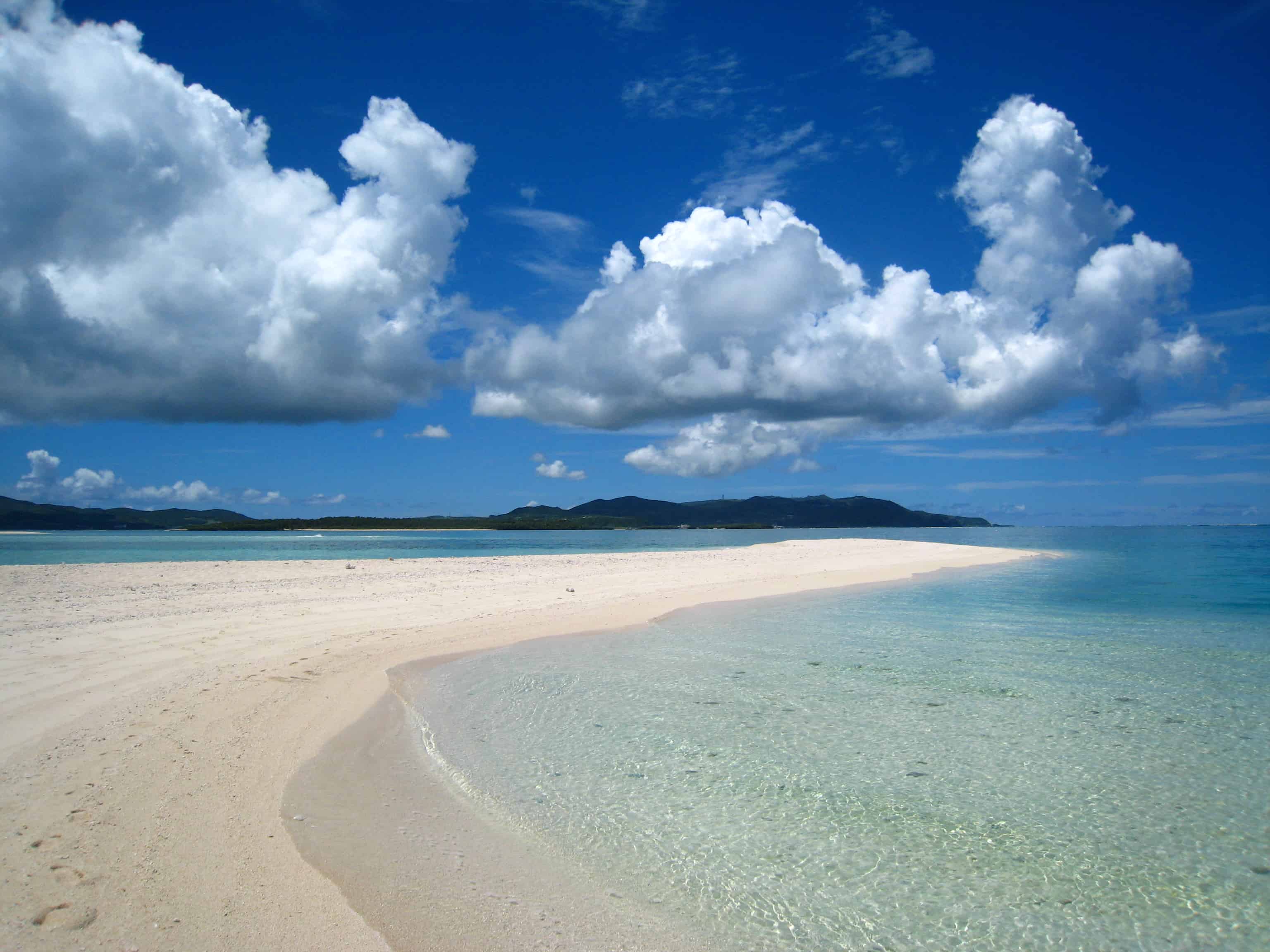 Hate-no-hama Beach in Okinawa
