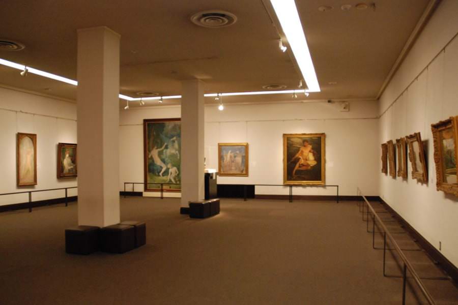 บรรยากาศภายในพิพิธภัณฑ์ศิลปะโอฮาระ (Ohara Museum of Art)