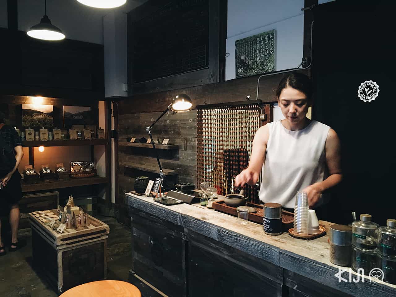 บรรยากาศภายในร้าน Nakamura Tea Life