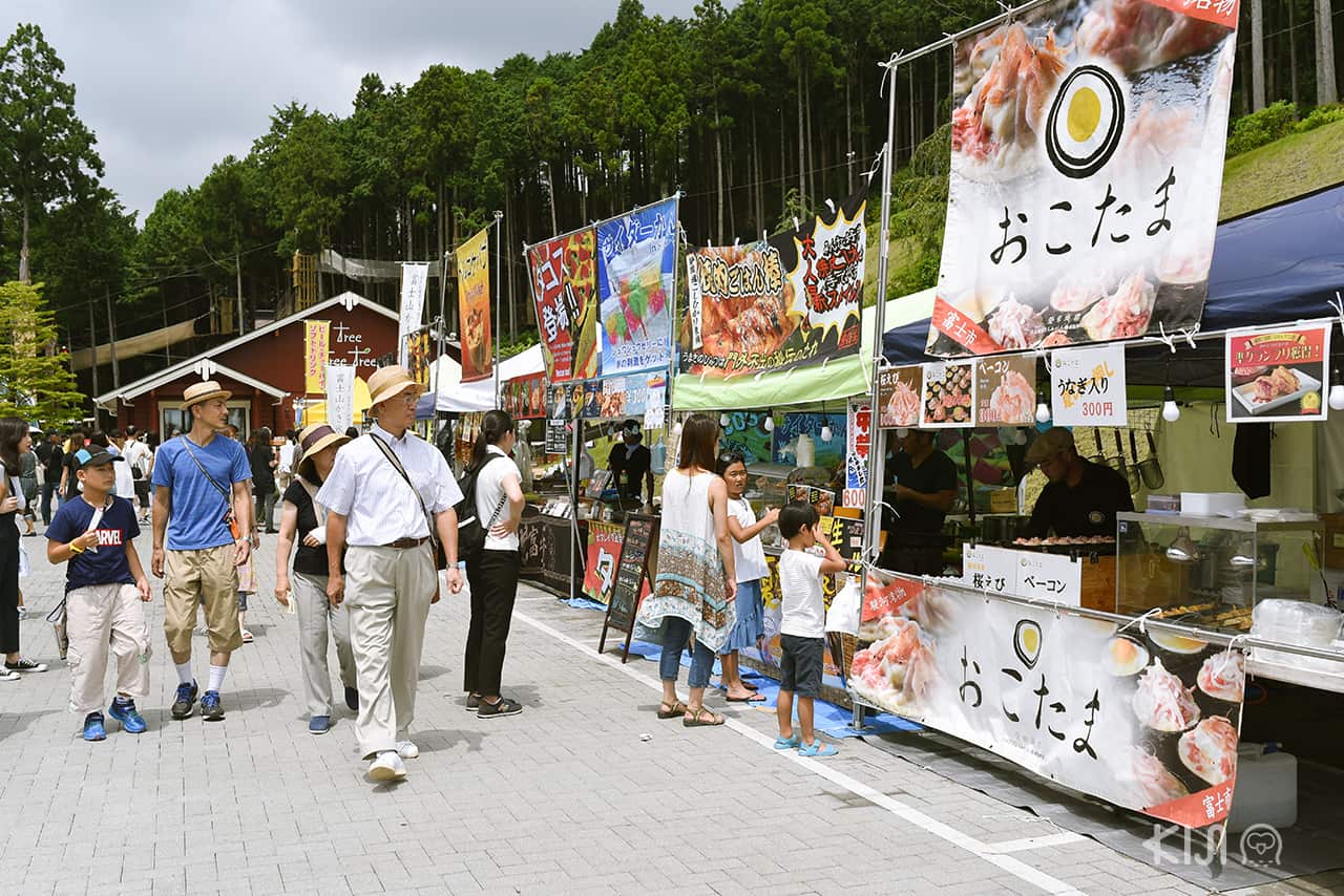ร้านรวงต่างๆ ภายในมิชิมะสกายวอล์ค (Mishima Skywalk)