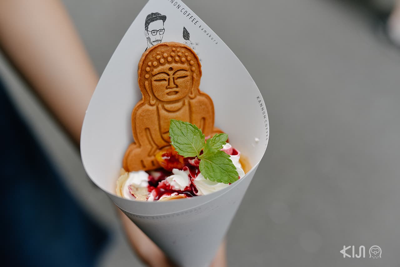 Daibutsu Crepe at Kannon Coffee Kamakura