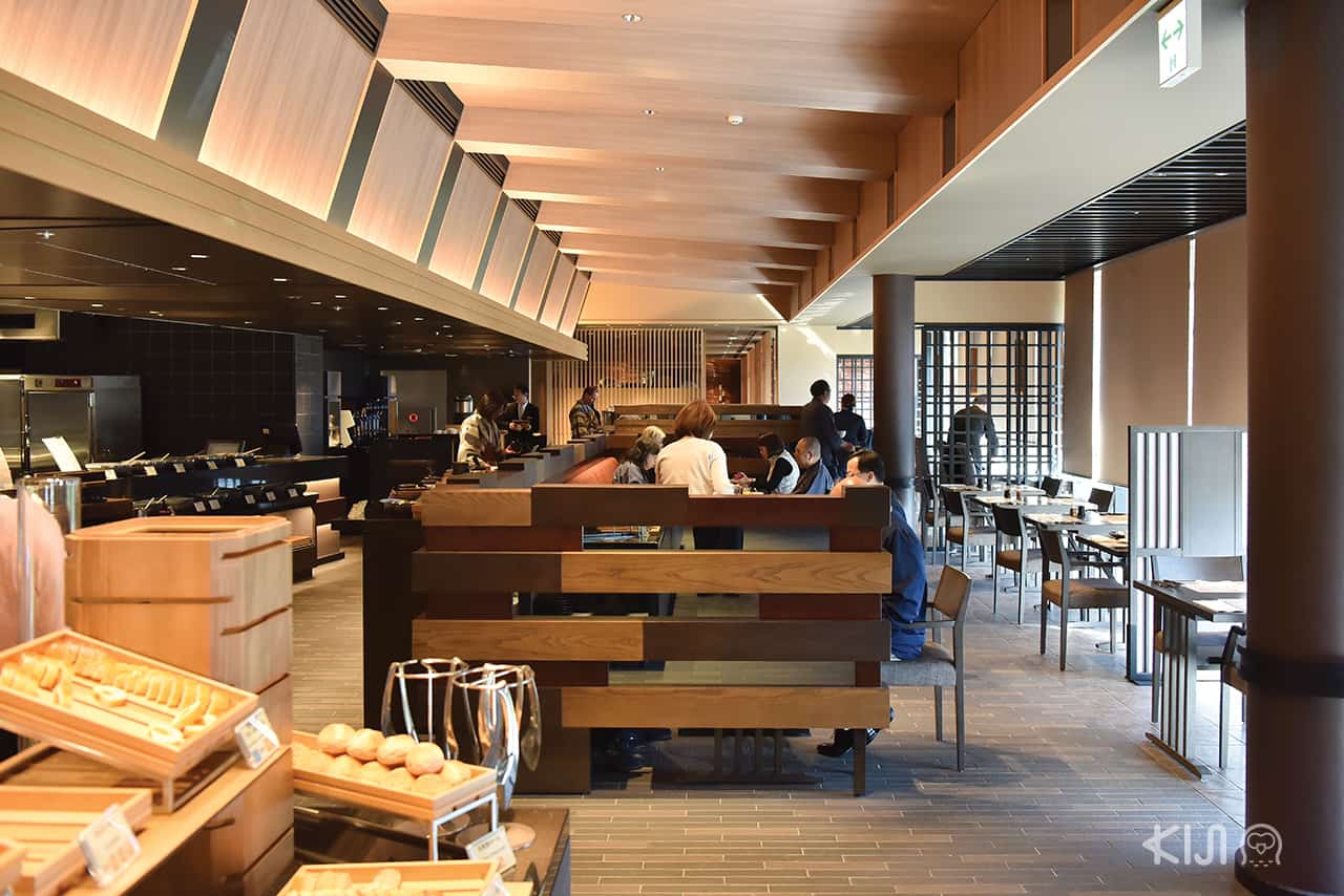 ห้องอาหารที่โรงแรม Hakone Kowakien Tenyu