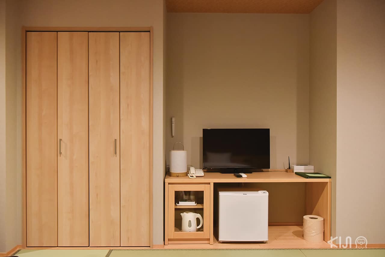 สิ่งที่อำนวยความสะดวกสบายภายในห้องพักที่ Hakone Kowakien Miyamafurin