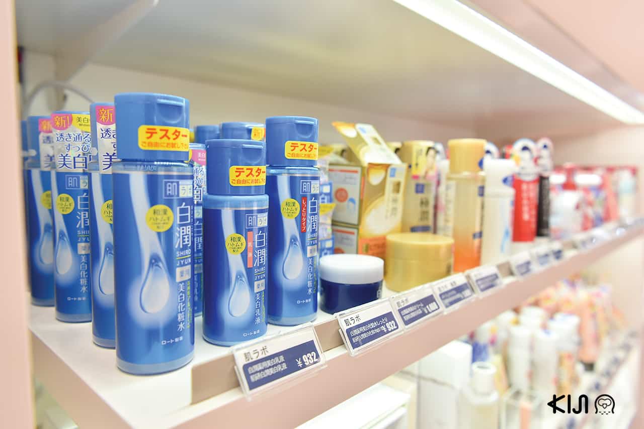 แผนกดรักสโตร์ ที่ล็อตเต้ ดิวตี้ฟรี สาขากินซ่า