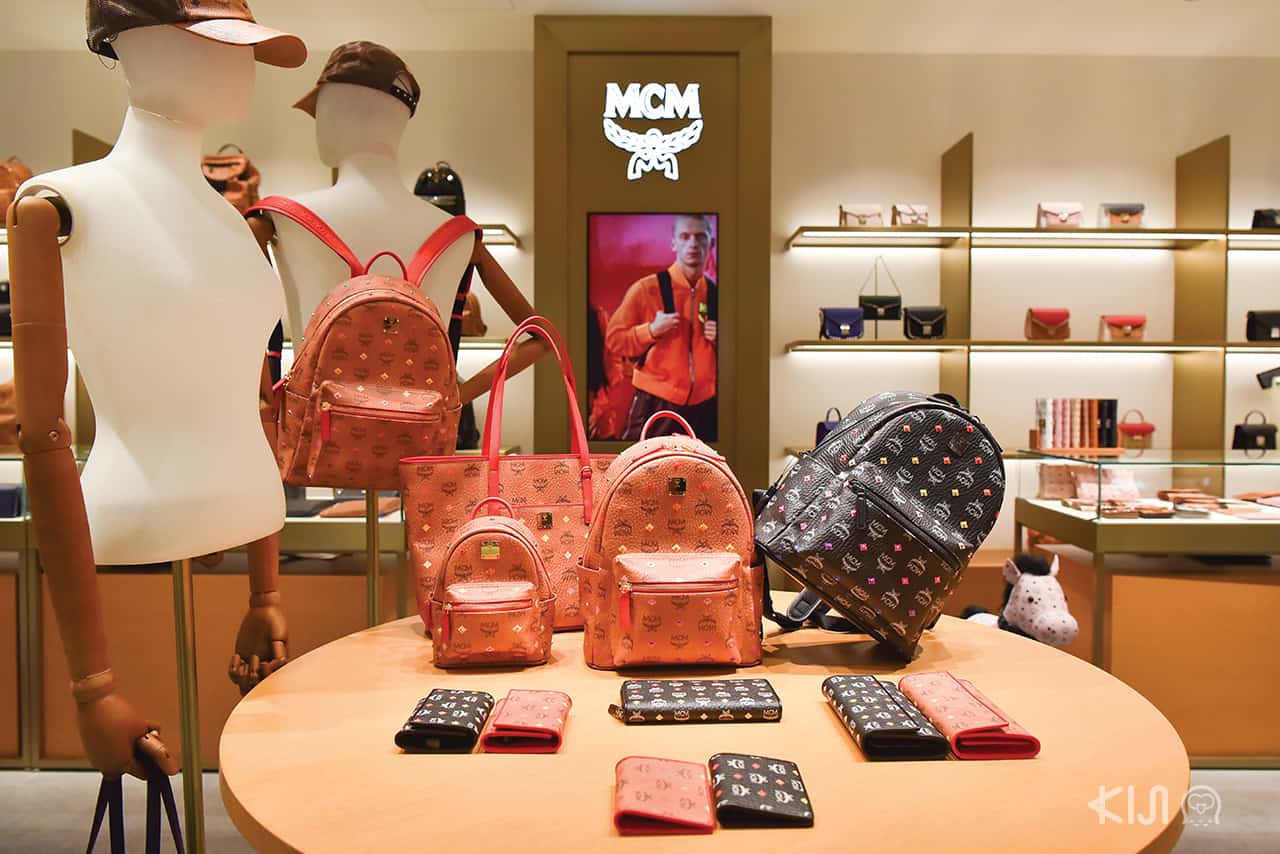 MCM shop at LOTTE DUTY FREE GINZA