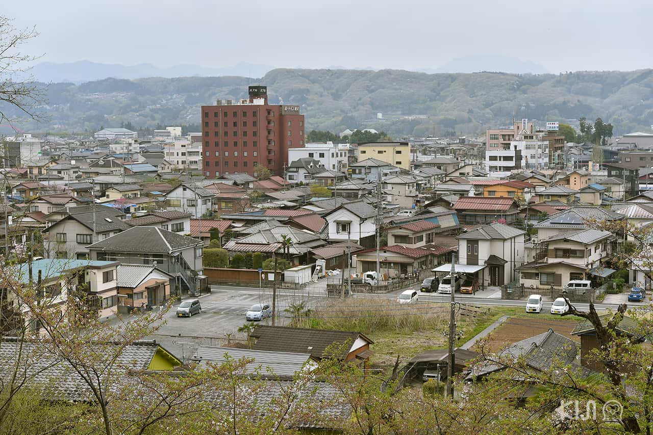 บรรยากาศเมืองจิจิบุ (Chichibu) ซึ่งเป็นที่ตั้งของสวน Hitsujiyama Park