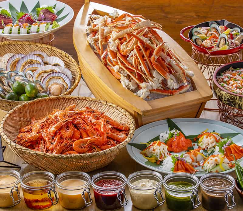 ร้านบุฟเฟ่ต์จากย่านชินจูกุ - Marble Lounge (マーブルラウンジ)