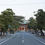 บรรยากาศรอบศาลเจ้า Fujisaki Hachiman Shrine