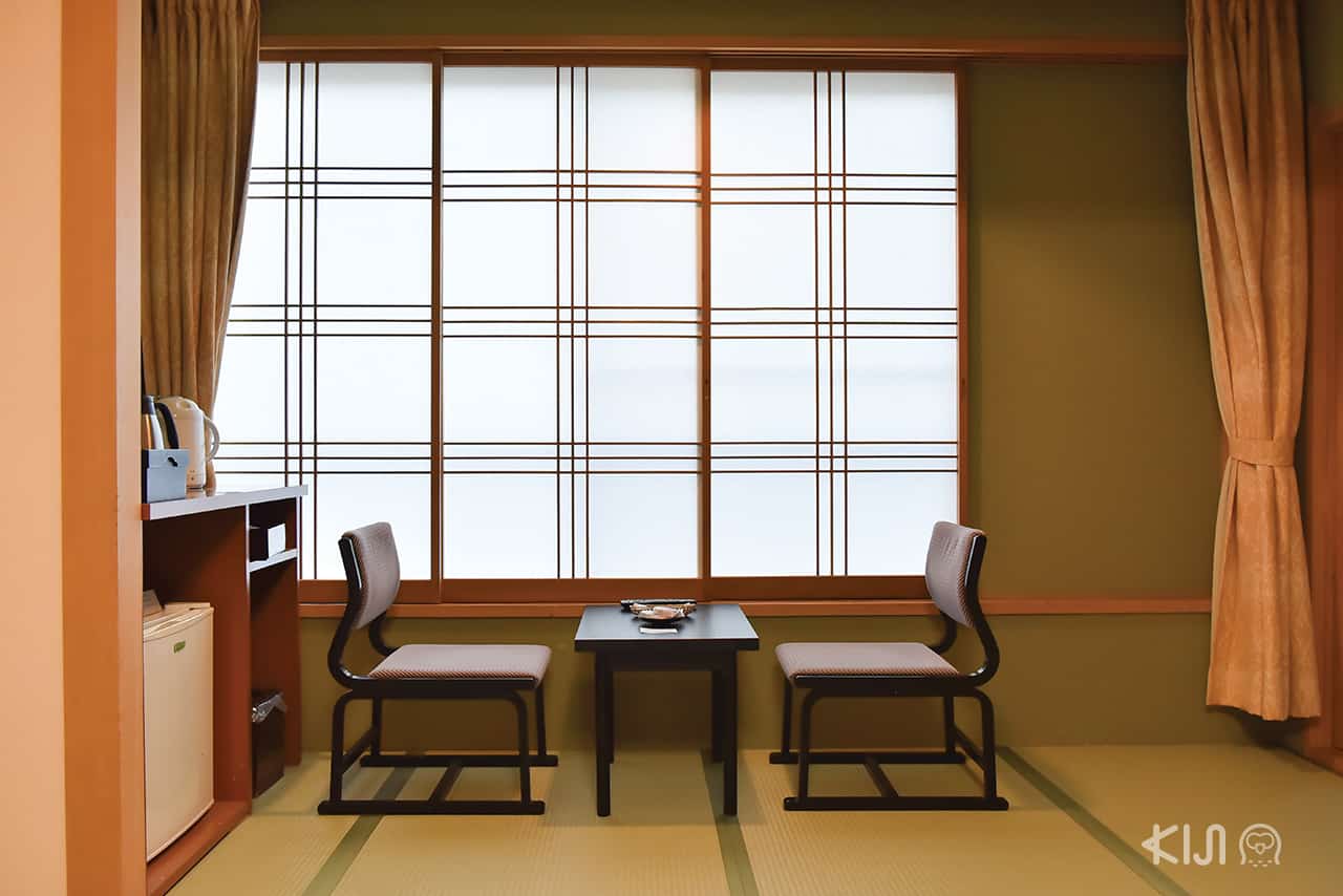 บรรยากาศภายในห้องพักของ Ito Kowakien - เมืองอิโต (Ito) จ.ชิซูโอกะ (SHIZUOKA)