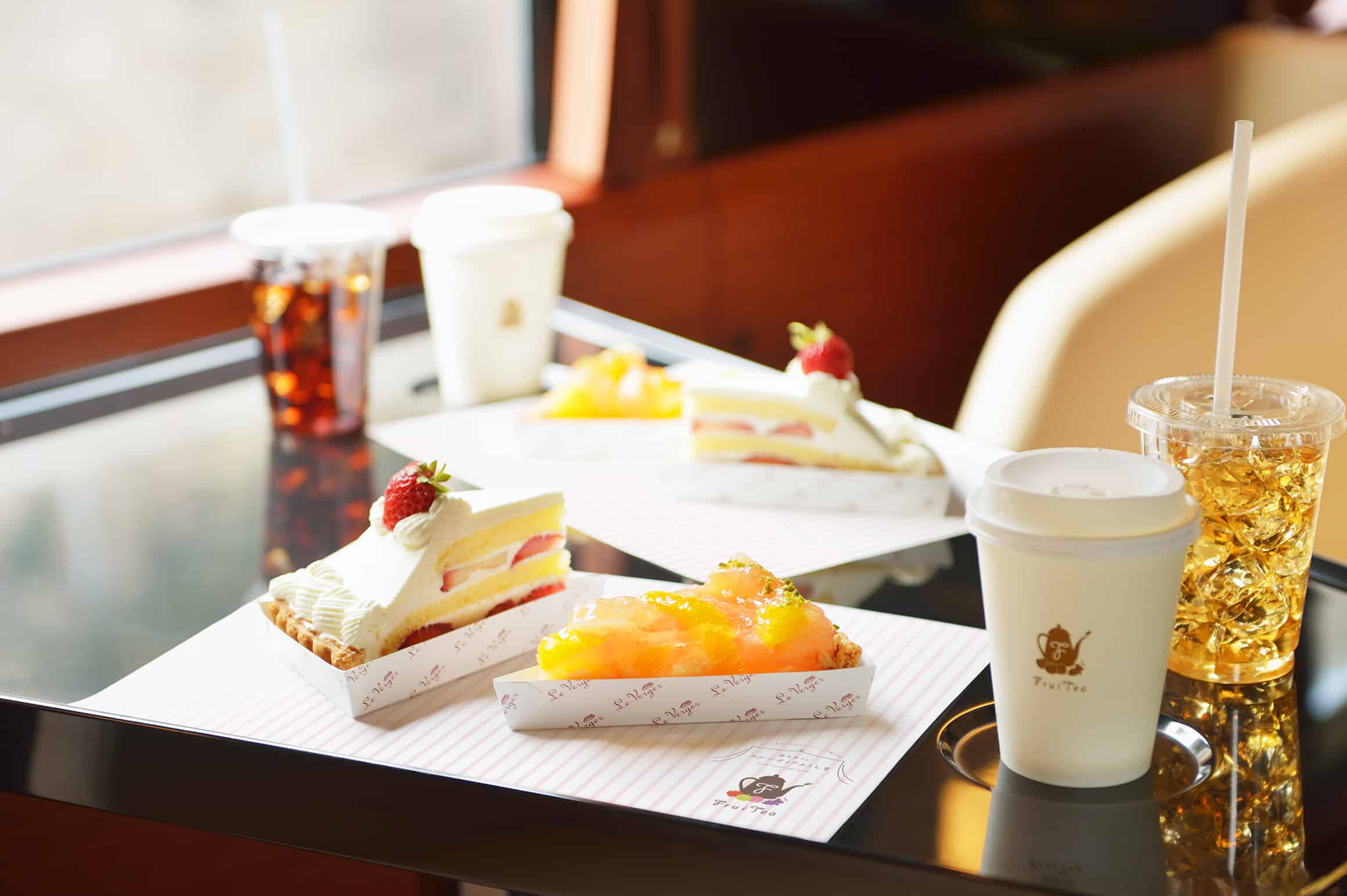 อาหาร ขนมหวาน FruiTea Fukushima Joyful train
