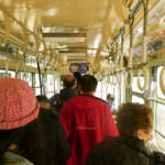 Hakodate Tram Interior_Hokkaido_Japan