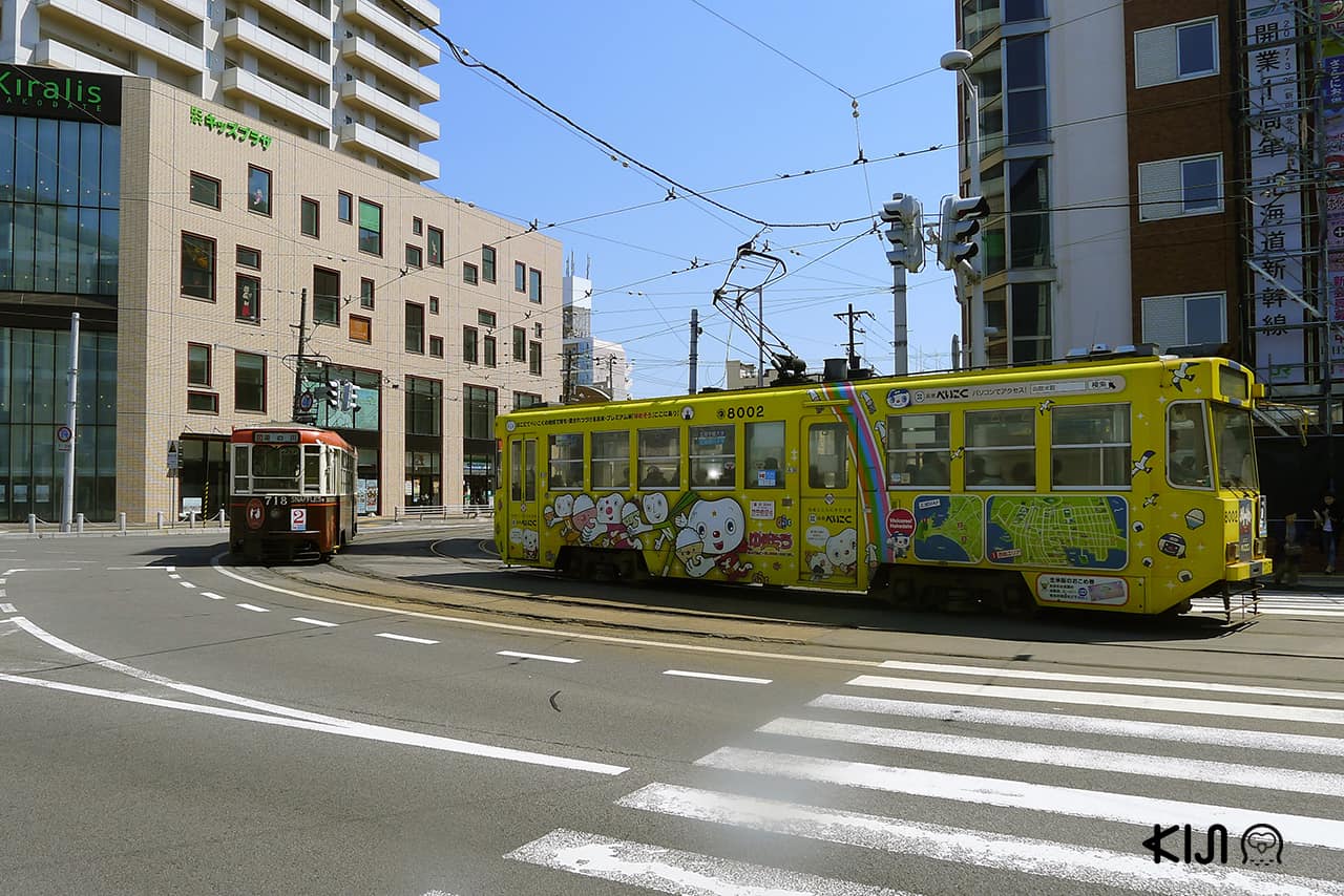 รถราง ญี่ปุ่น - ฮาโกดาเตะ ฮอกไกโด