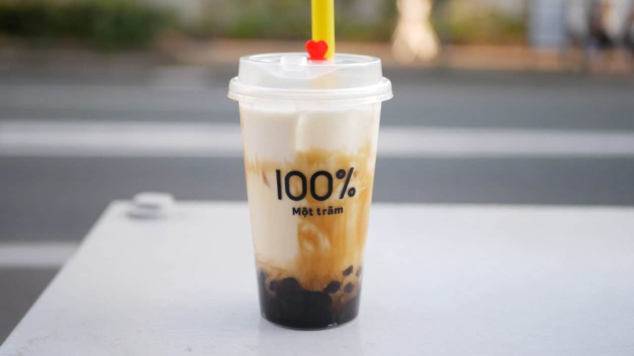 ชานมไข่มุก โอซาก้า (Bubble Milk Tea in Osaka) -Mot tram