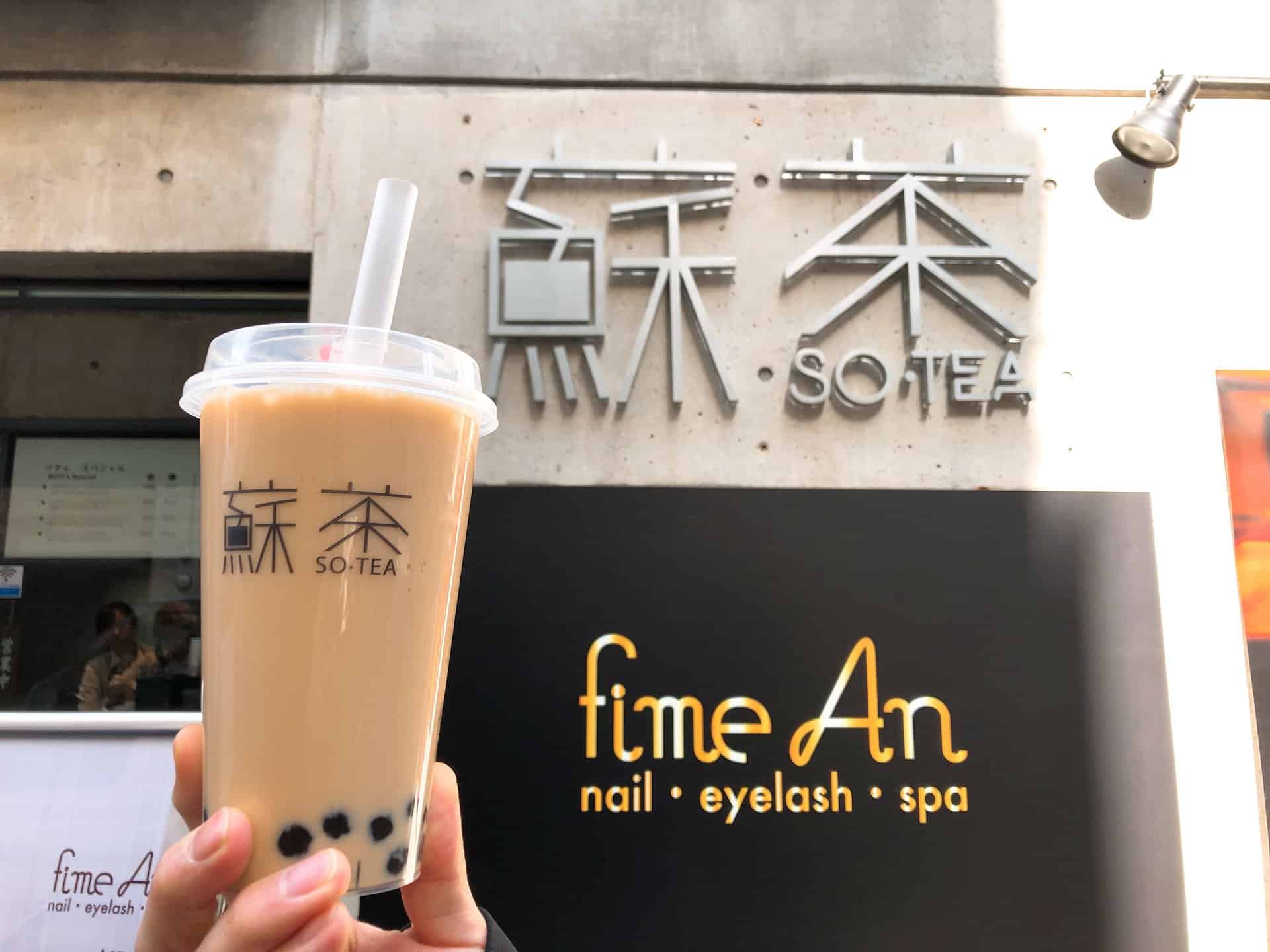 ชานมไข่มุก โอซาก้า (Bubble Milk Tea in Osaka) - SOTEA 蘇茶