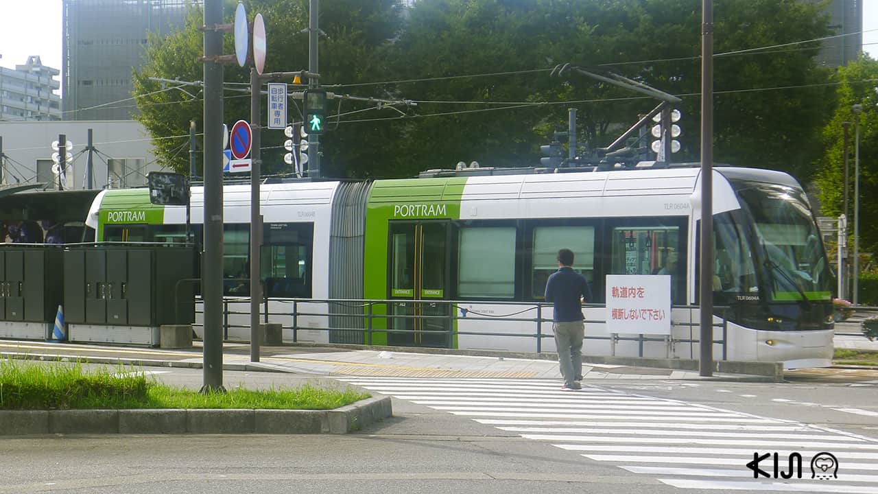 รถราง ญี่ปุ่น - Toyama Portram