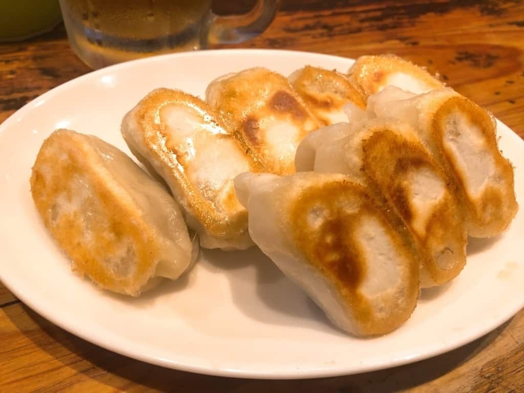 Utsunomiya gyoza - เกี๊ยวซ่าของร้าน Gyotendou (餃天堂)