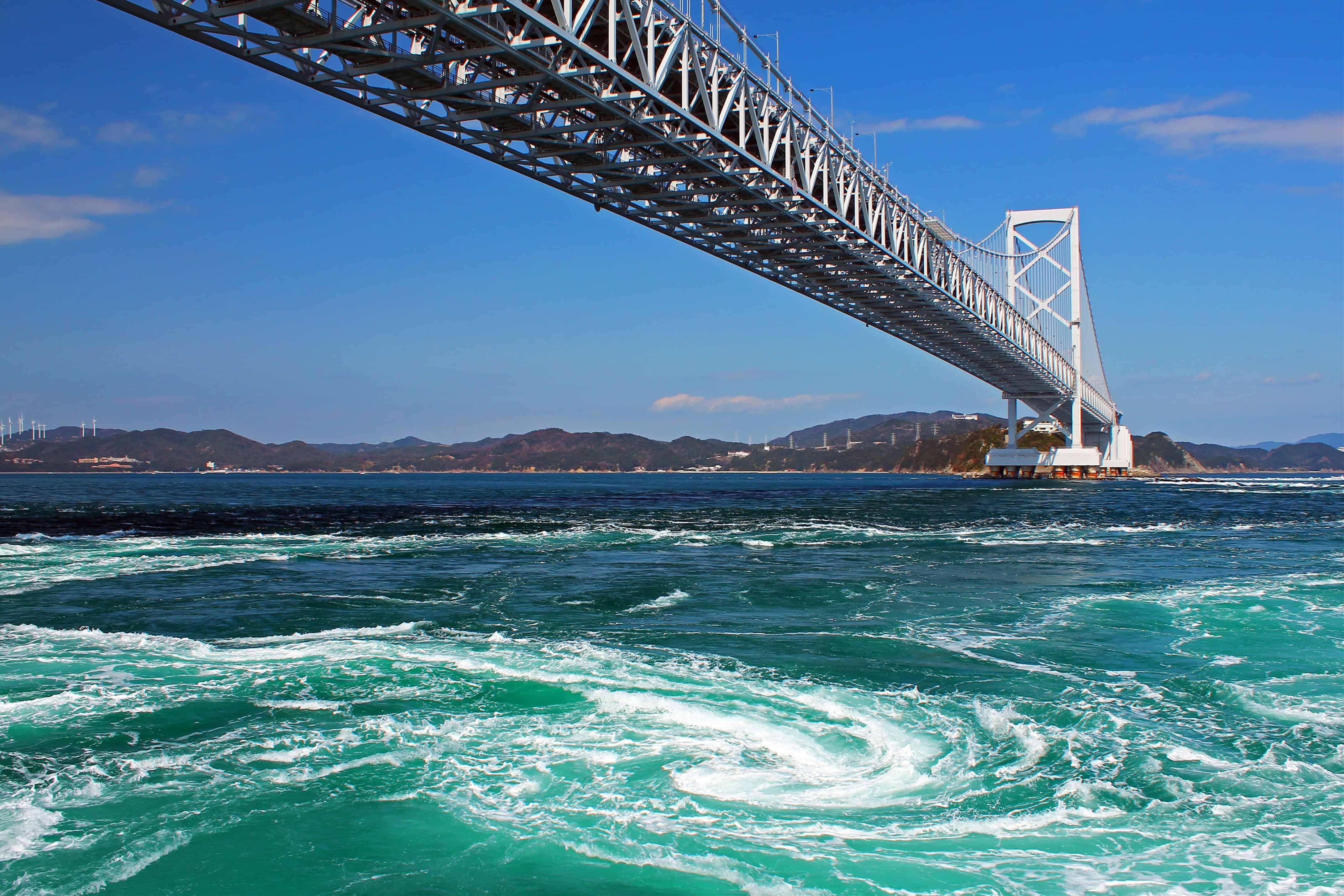เที่ยวญี่ปุ่น คนน้อย น้ำวนนารูโตะ (Naruto Whirlpools : 鳴門の渦潮)