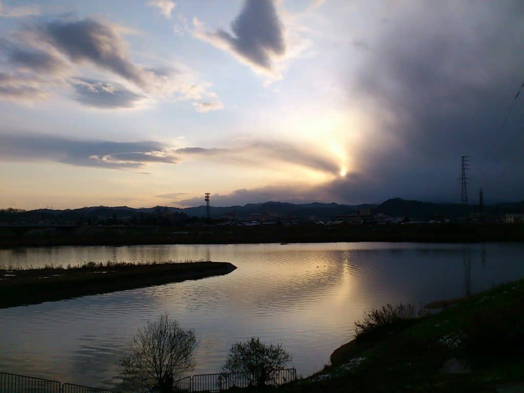 Maruyama River in Hyogo