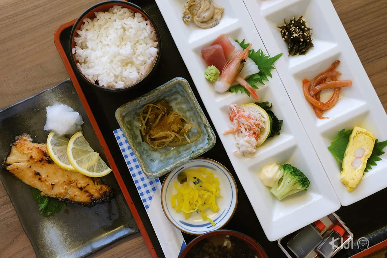 อาหารของโรงแรม Hakodate Danshaku Club Hotel & Resorts