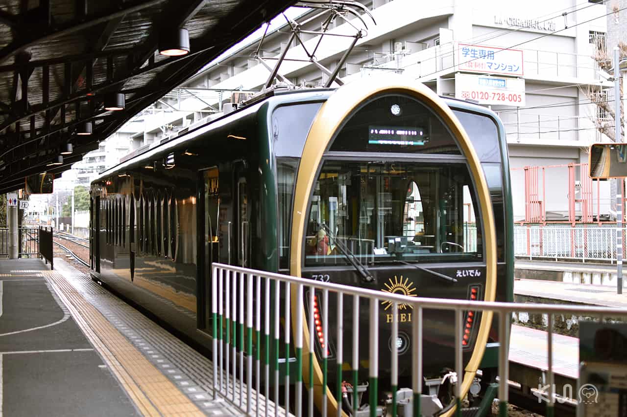 รถไฟฮิเอ (Hiei Train) เกียวโต