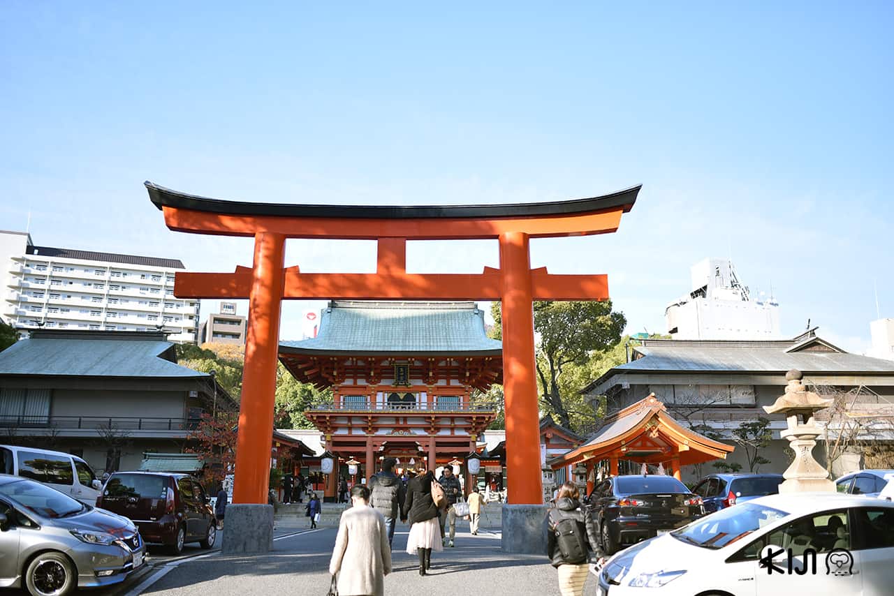 ศาลเจ้าอิคุตะ (Ikuta Shrine) เมืองโกเบ จังหวัดเฮียวโงะ