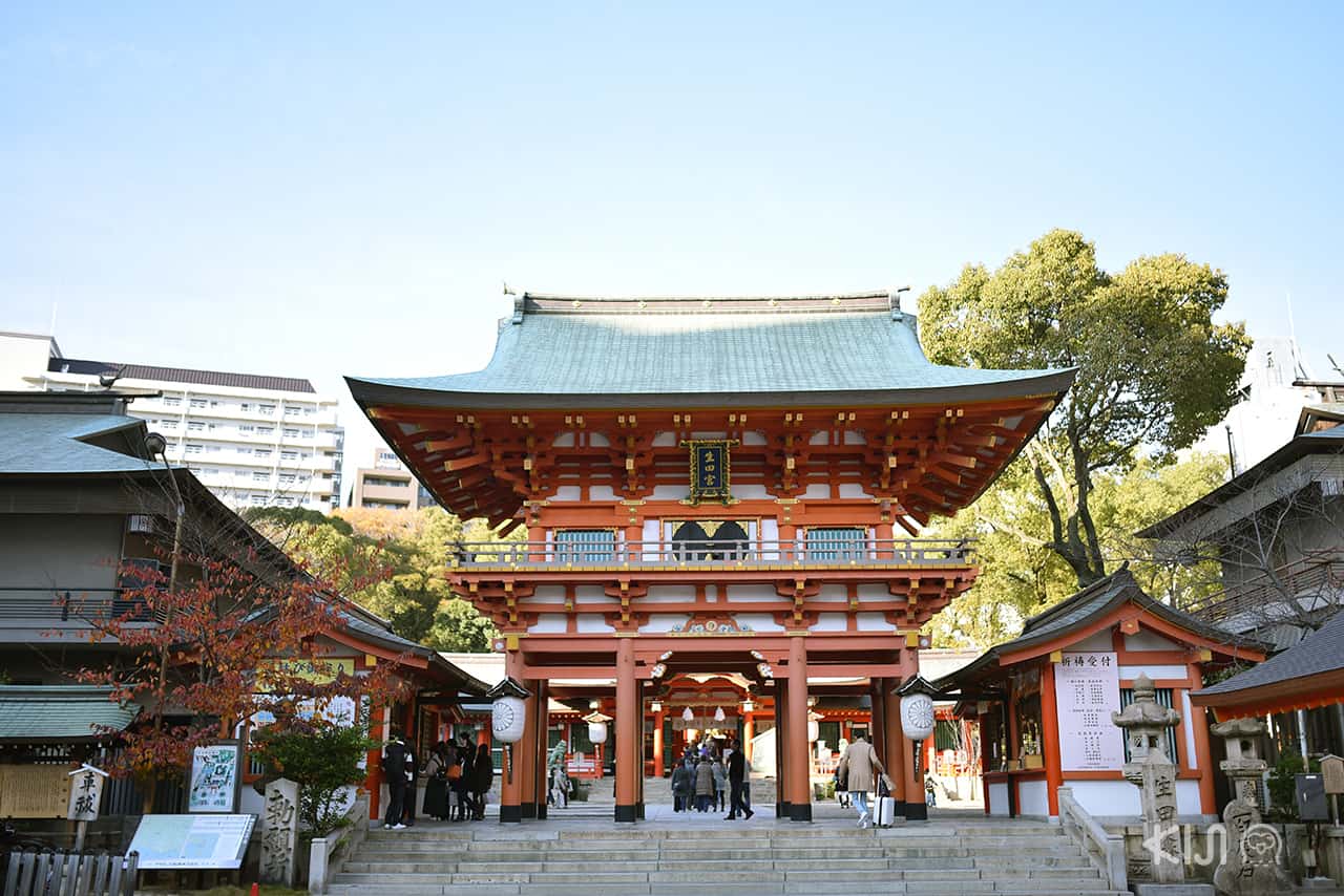 ศาลเจ้าอิคุตะ (Ikuta Shrine) ศาลเจ้าเก่าแก่ในเมืองโกเบ จังหวัดเฮียวโงะ