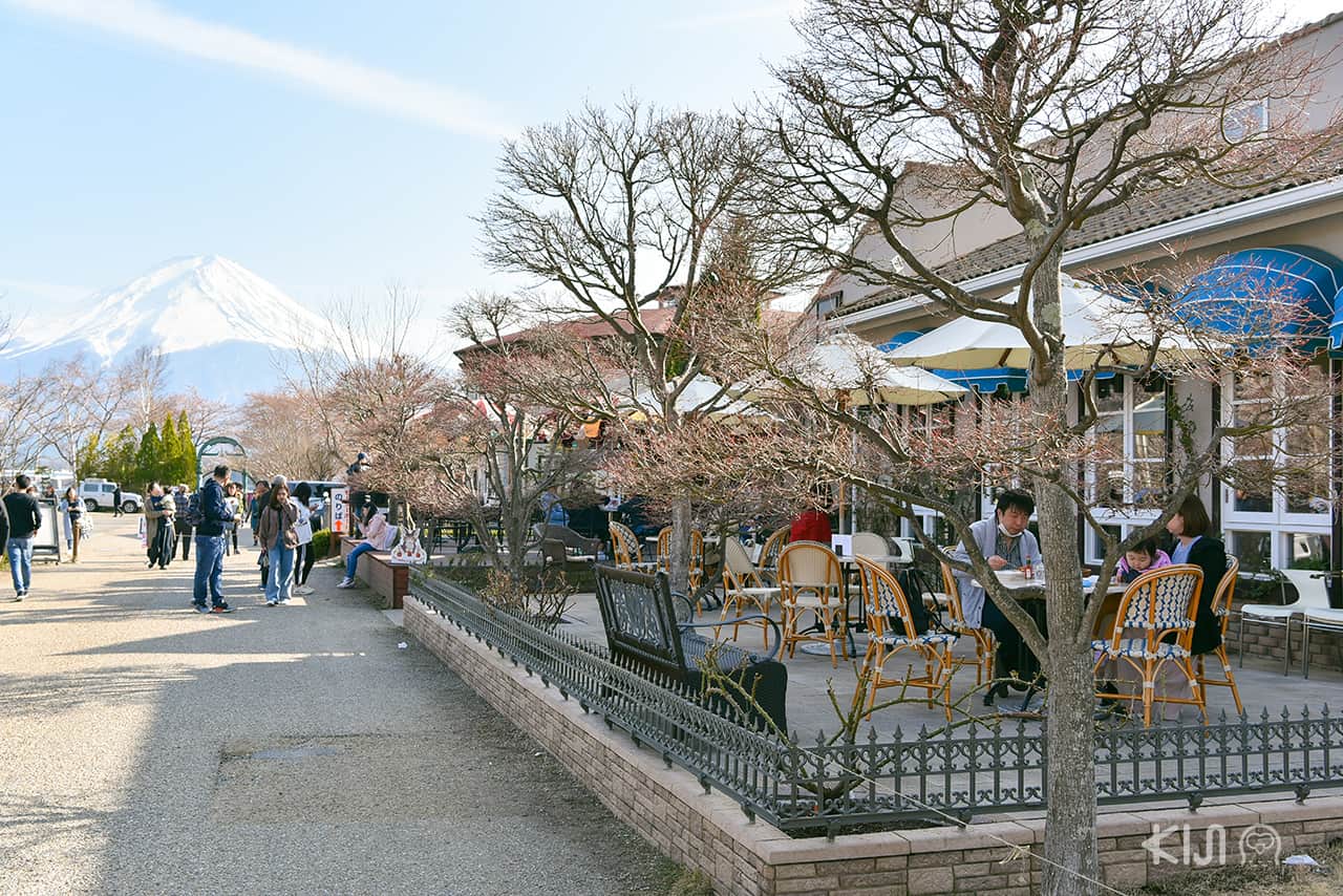 Olsson’s Strawberry Cafe by the Lake Kawaguchiko