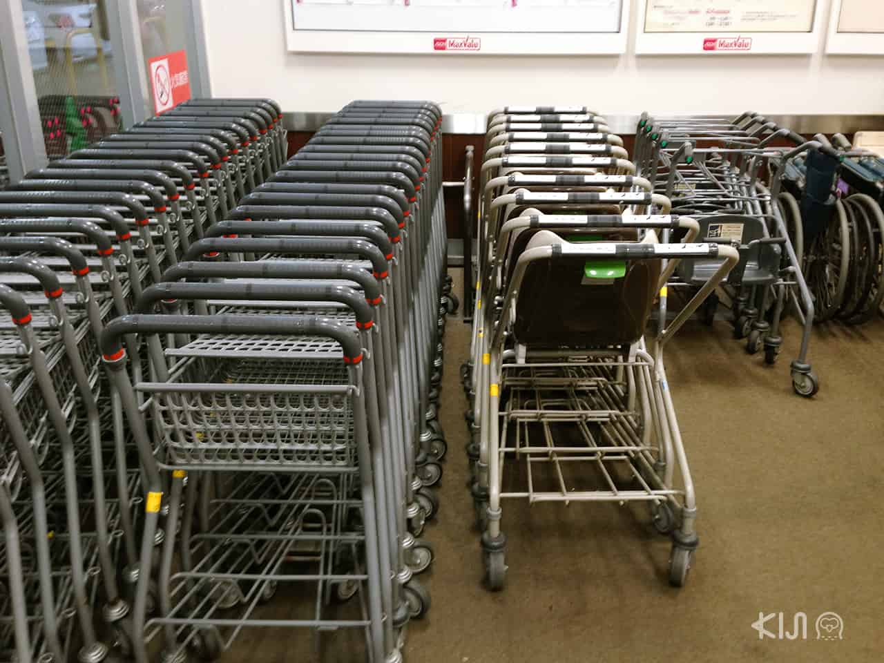 Universal Design ในญี่ปุ่น (japan) - Supermarket Cart