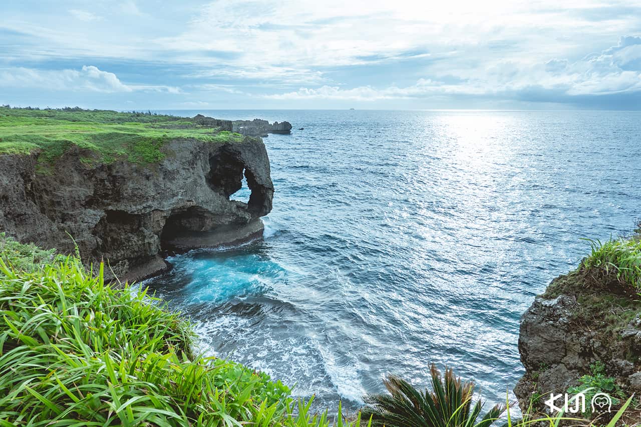 เที่ยว โอกินาว่า (Okinawa) - Cape Manzamo ผามันซาโมะ