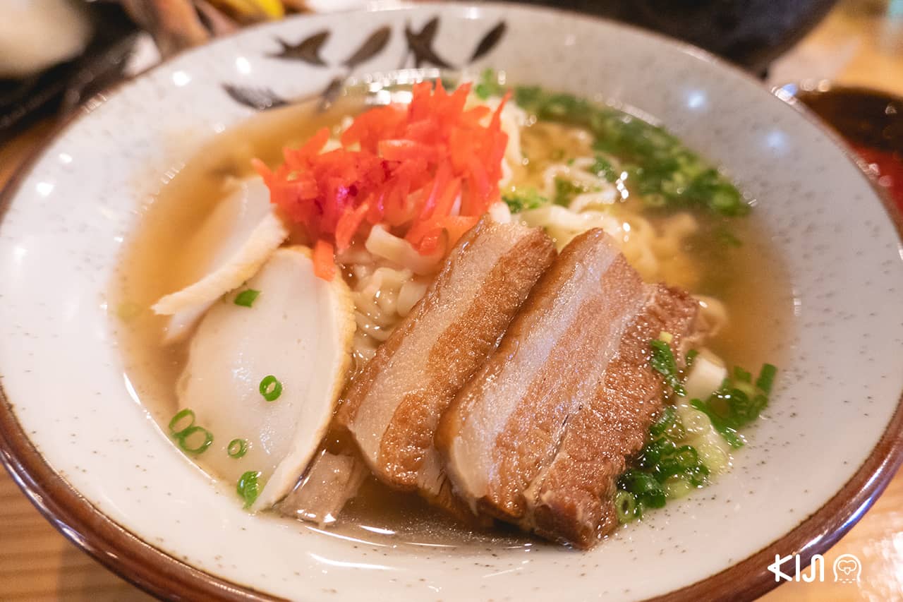 อาหารโอกินาว่า โอกินาว่าโซบะ