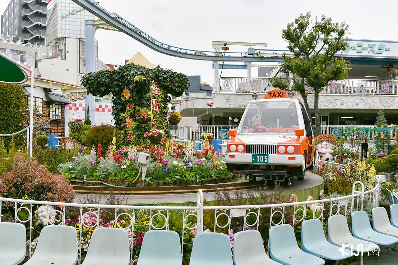 สวนสนุกในโตเกียว ฮานายาชิกิ (Hanayashiki)