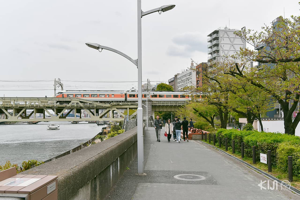 Sumida River สถานีรถไฟอาซากุสะ