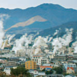 beppu city-kyushu region-japan