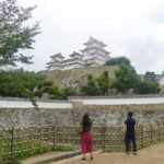 himeji castle pond-japan