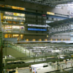 lucua-osaka station platform-japan