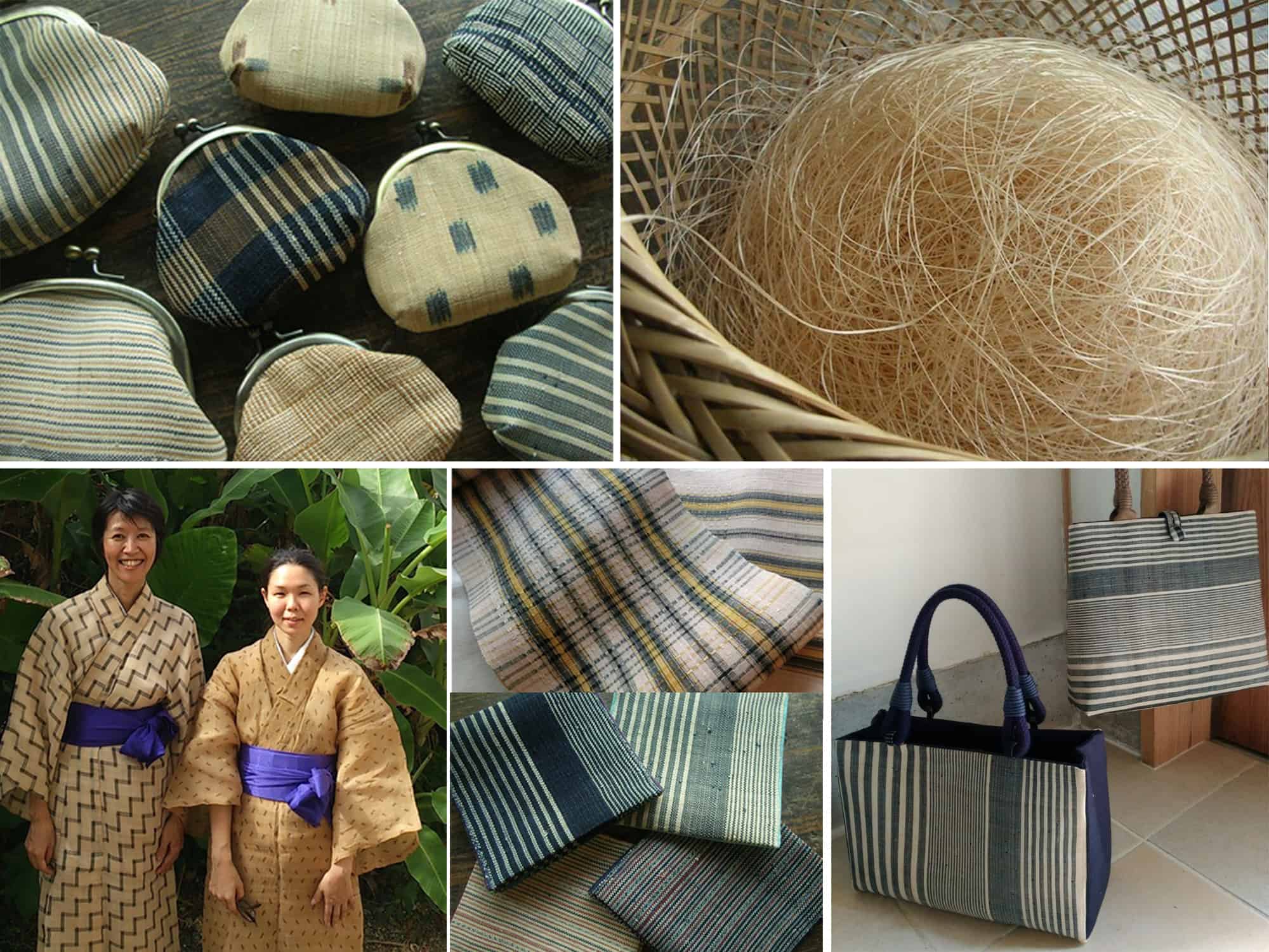 ผ้าบาโซฟุ (芭蕉布) ผ้าทอมือดั้งเดิมของ โอกินาว่า ถือเป็น ของฝาก ที่มีคุณค่าจาก โอกินาว่า